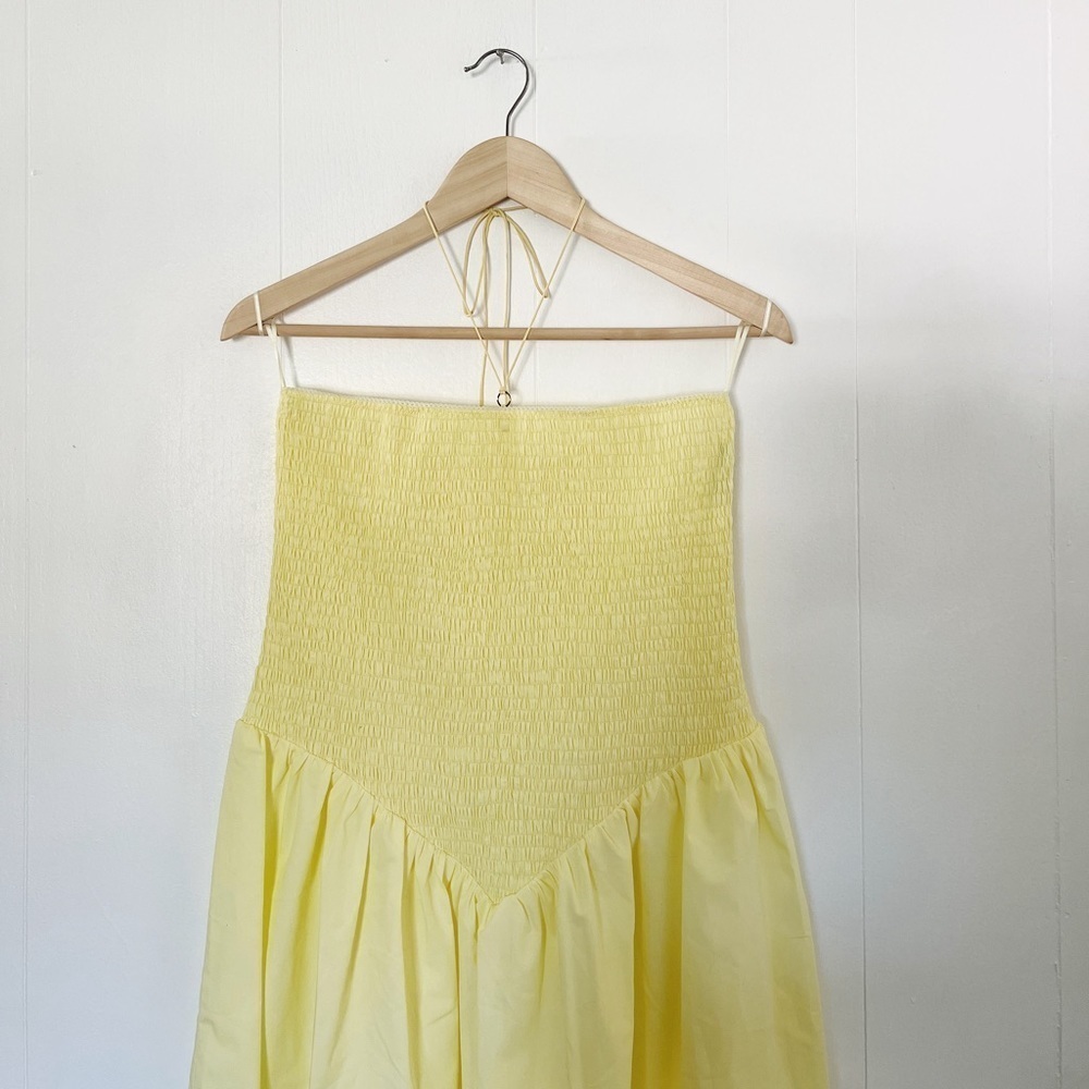 Anna October Lea Yellow Midi Dress - Picture 7 of 14